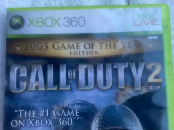 XBOX 360 CALL OF DUTY 2
