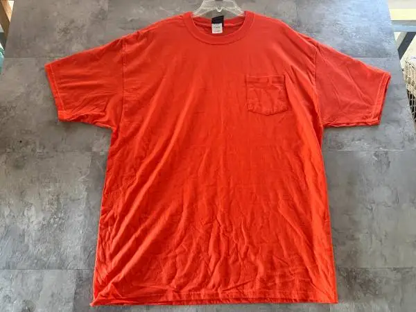 Orange Harley Davidson T Shirt - 2X - New