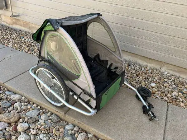 InStep Kids Bike Trailer Jogger Stroller two seater up to 100lbs
