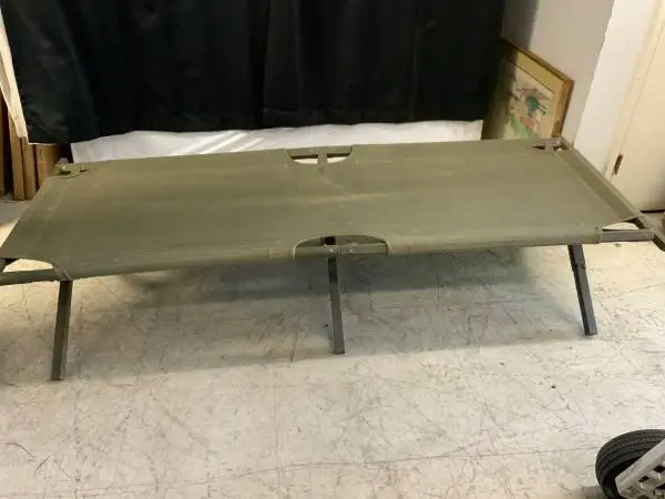 WWII military cot