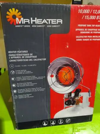 New Propane Heater