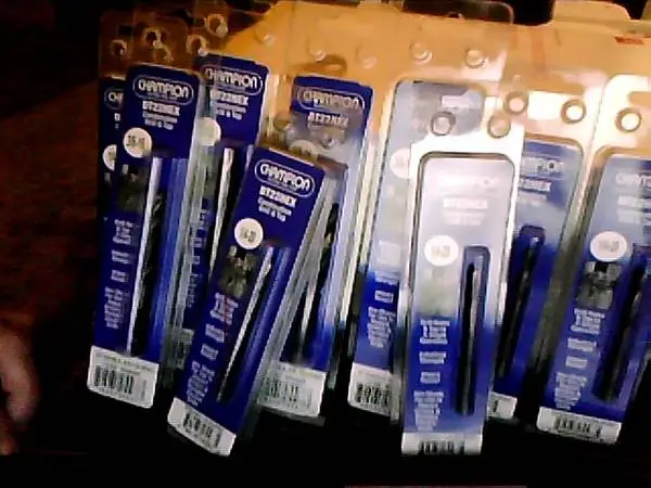 Champion combination drill bits.drill & tap. various size bits,hex bit