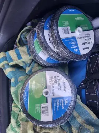 Lawn mower wheels