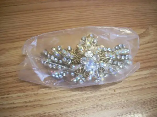 Tiara fancy ornamental costume jewelry - NEW