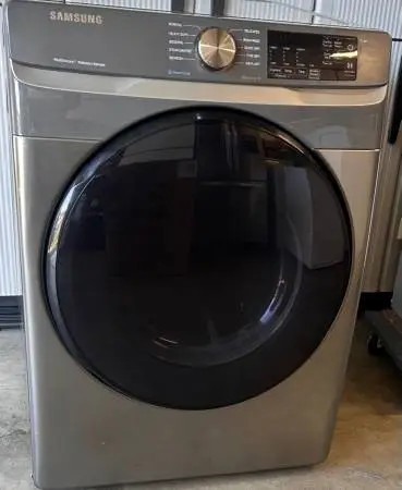 Titanium Gray Samsung Electric Dryer