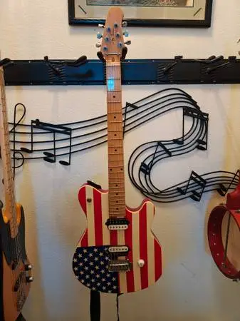 Jay Turser JT-72 American Flag Guitar