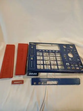 Akai MPC 1000 Blue and Red Used Casing