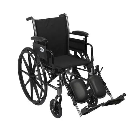 NEW ** Medline Lightweight Folding Wheelchair 18 Seat **