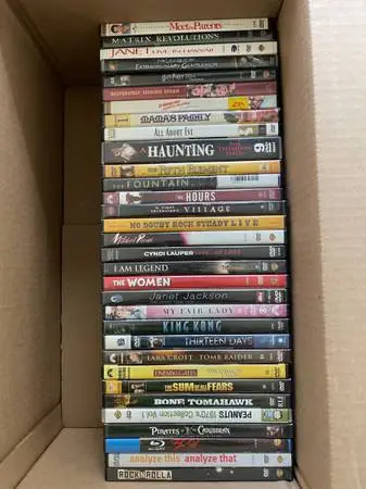 63 DVDs & Blu-Rays for $60: Classics, Sci-Fi, TV, ALL GREAT SHAPE