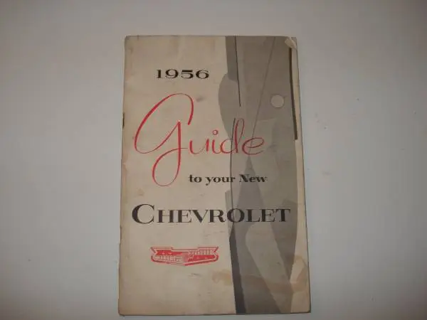 Owners Manual for Chevrolet  1956  Buick 1977