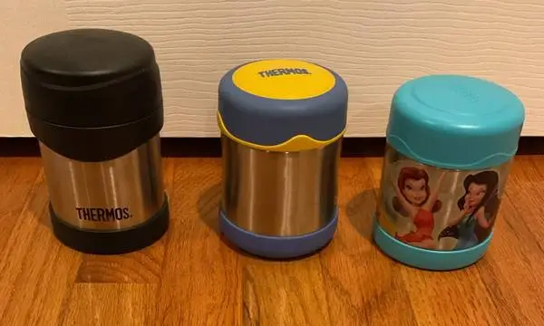 Set of 3 Thermos 10oz Kids Vacuum Insulated Stainless Steel Food Jar