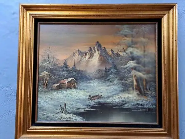 Oil painting by artist  C. Chartes