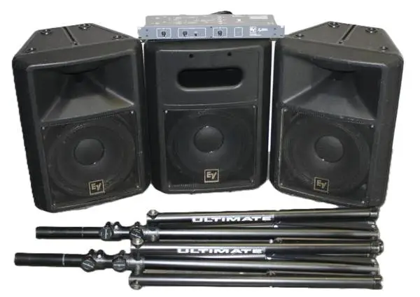 EV Electro-Voice Sx200 2-Way System, Sb120 Sub, XP200a Controller