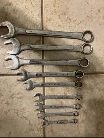 Pittsburgh Drop Forged Metic Wrenches