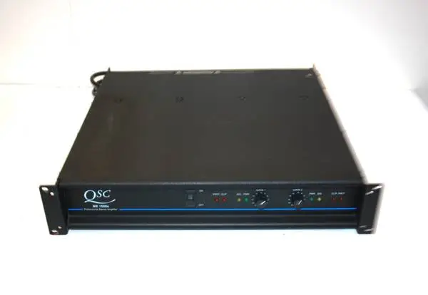 QSC MX1500a Professional 350W 2 channel Power Amplifier - Tested