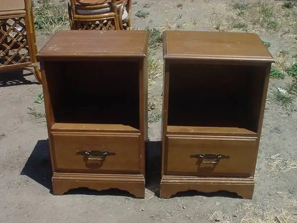 2 maple night stands
