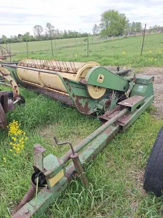 John Deere haybines