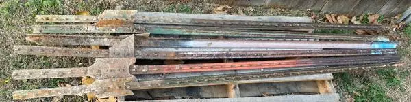 Heavy Duty Steel T-Posts  5 Feet Length