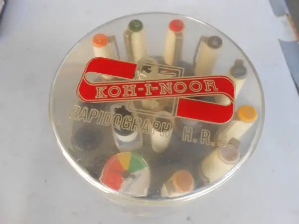 Caligraphy set.