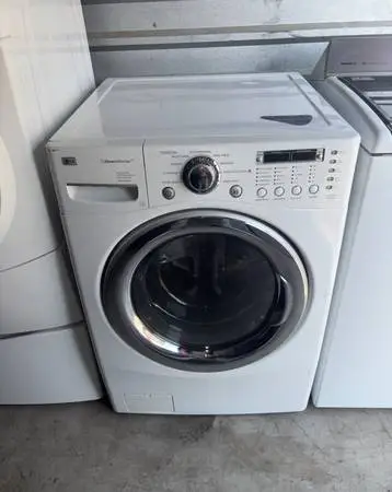 White LG Washer
