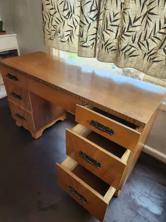 Selling antique wood desk