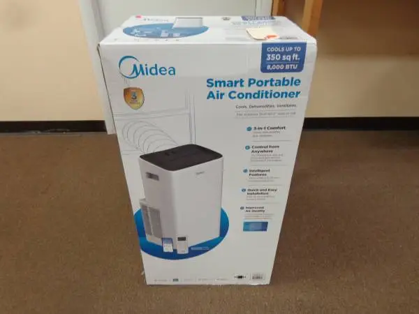 NEW Midea 8000 BTU Smart Portable AC