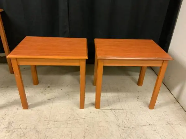 Pair of side tables