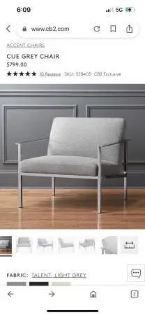Side or Accent Sofa Chair