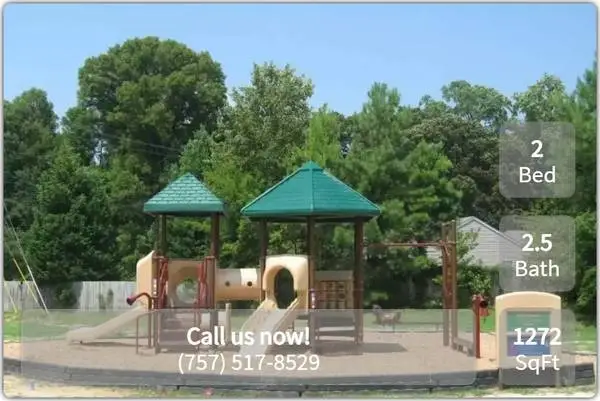 1272 sqft 2 bd, 2.5 ba ready to lease! Come on over and check us out!