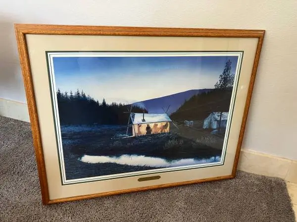Dave Samuelson A Whole Lotta Bull Signed Dated & Numbered Print