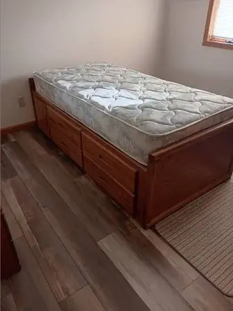 Solid oak bedroom set