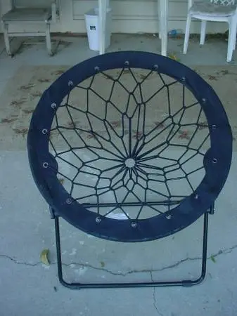 spider web folding chair