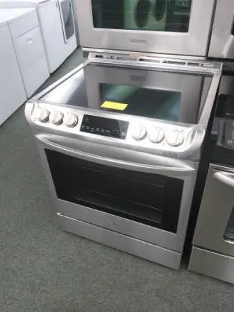 💲🚚 LG NEW S&D SLIDE IN ELECTRIC GLASS RANGE OVEN STAINLESS