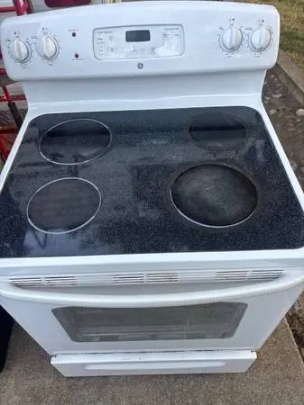 Electric stove will deliver and install