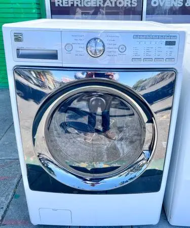 Kenmore Elite Front Load Washer Machine , 796.41482410 , White 27 inch