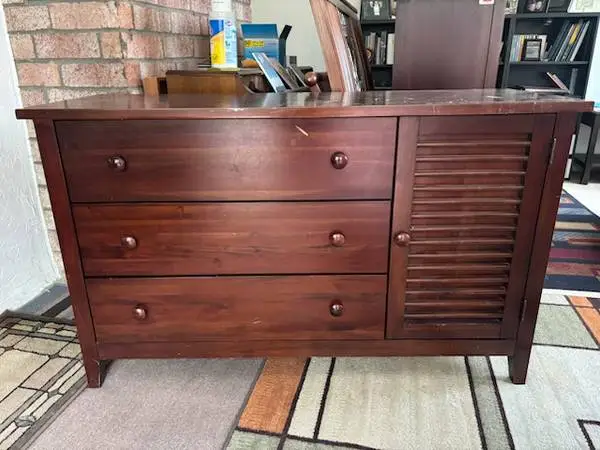 Dresser and Matching High-Boy Dresser