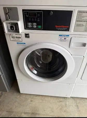 COMMERCIAL COIN SPEEDQUEEN WASHER AND DRYER