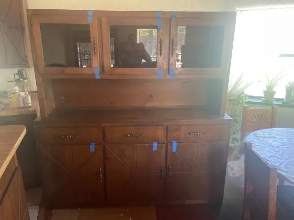 Nice wood buffet $40