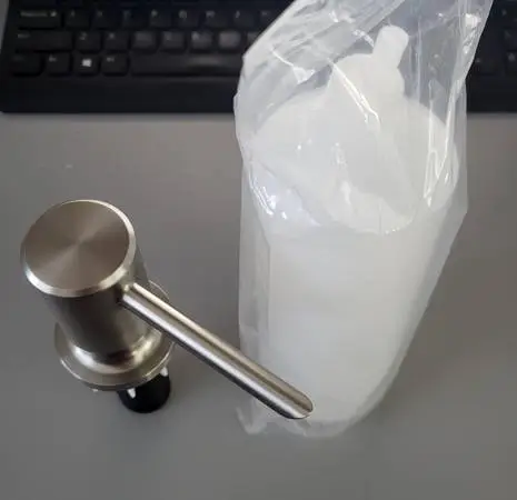 New Soap Dispenser for your Garage Utility Sink