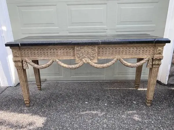 Marble Top Table