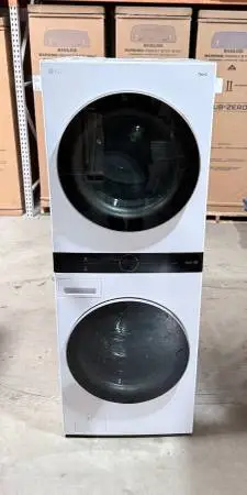 LG WKG101HWA 27 WashTower Washer + Gas Dryer White