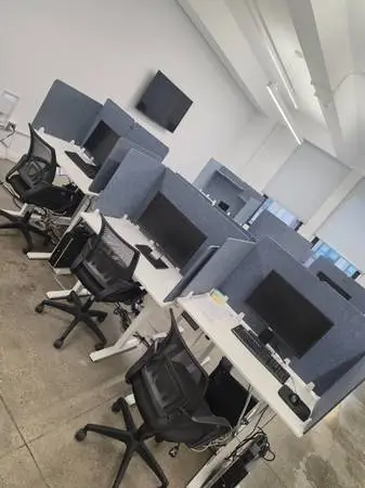 Office desks, computers, monitors, appliances, office chairs - MOVING!