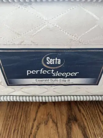 Free King Sized Mattres and Platform Bed.