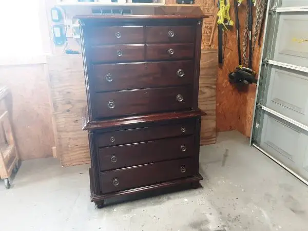 2 Piece Tall 6 Drawer Chest