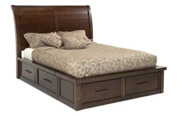 Queen bed and dresser