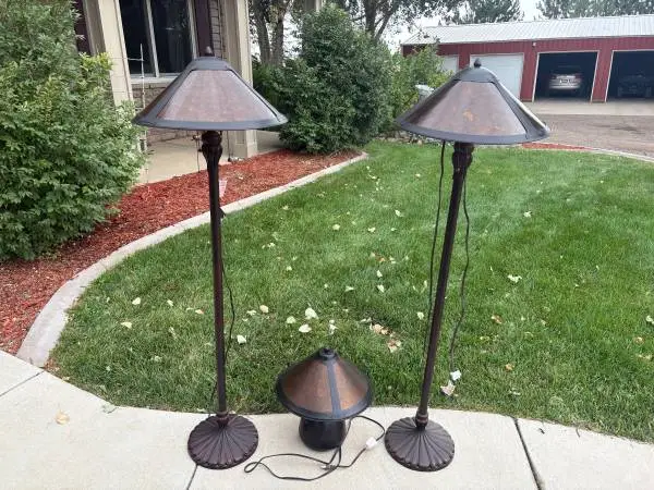 Standing and table top lights