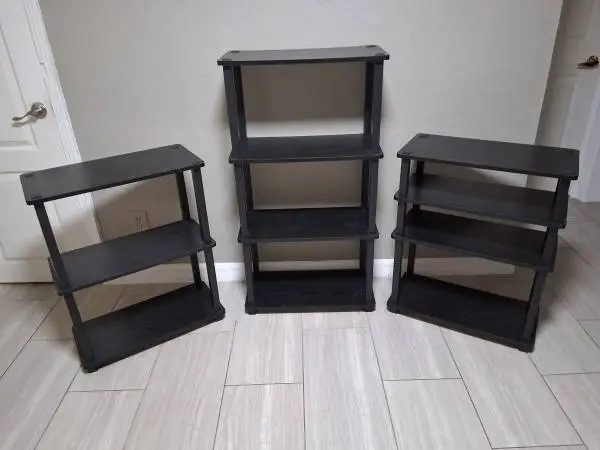Black Oakwood Shelves