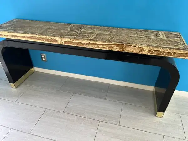 Modern Entryway Table or Entryway Credenza Sideboard