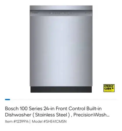 Bosch 100 Series 24-in brand new free local delivery orr $40
