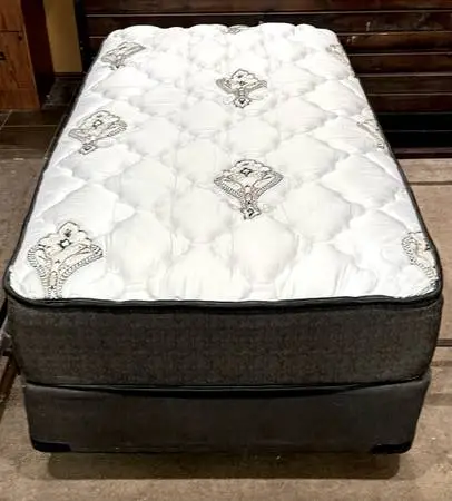 Twin Size Doctors Choice Plush Mattress Box Spring